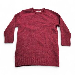 Abercrombie & Fitch Crewneck Sweater Dress XS - Burgundy